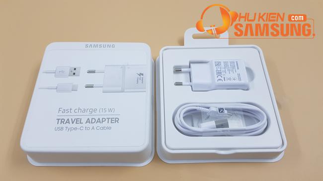 bộ sạc nhanh samsung 15W USB to Type C chính hãng