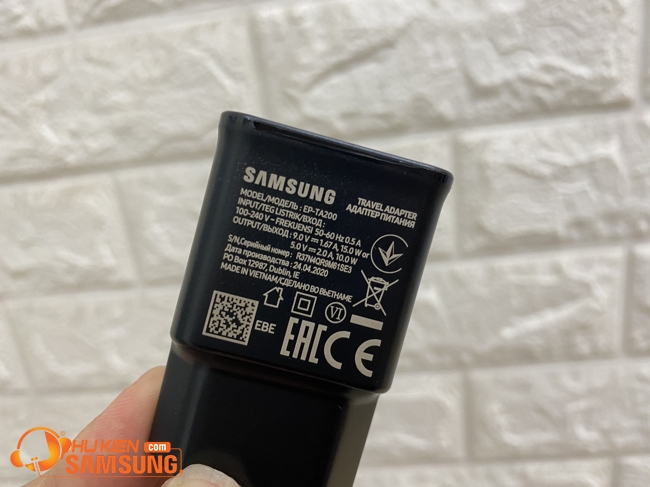 sạc Samsung S20 Fe chính hãng giá bao nhiêu