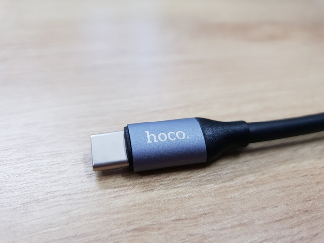Cáp chuyển từ USB type C sang HDMI + USB 3.0 + USB 2.0 hiệu Hoco 