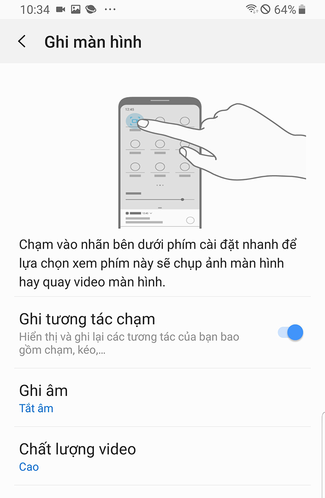 Hướng Dẫn Cách Quay Video Màn Hình Điện Thoại Samsung|Android