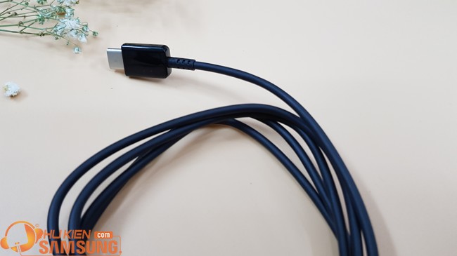 cáp sạc nhanh samsung S8 Plus Type C đen