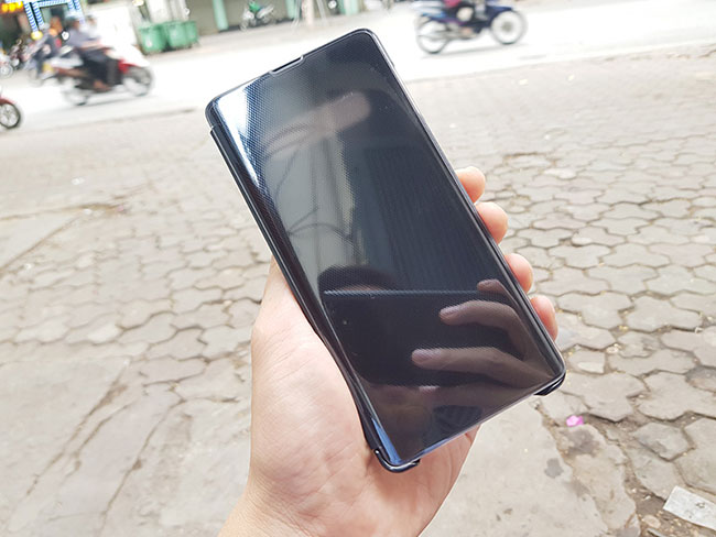 bao da clear view Samsung galaxy S10 Plus giÃ¡ ráº»