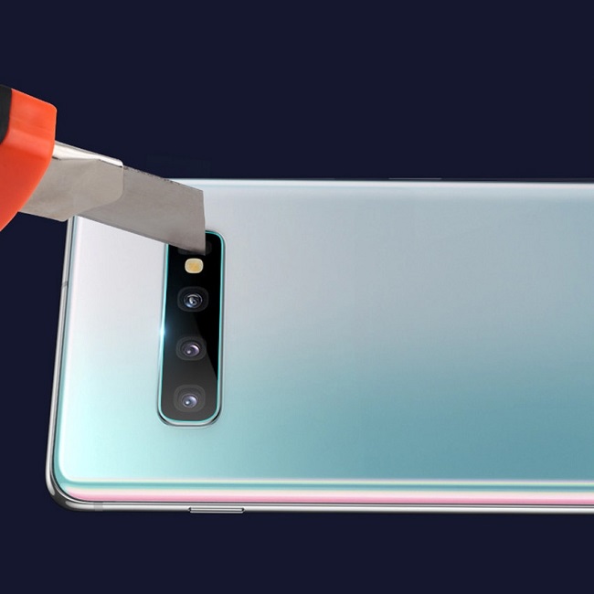 Dán kính cường lực camera sau Samsung S10