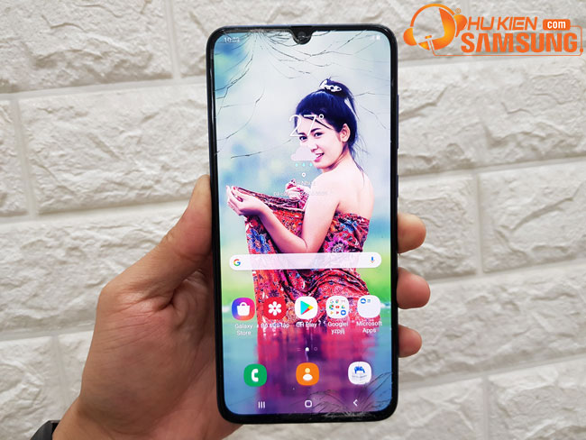 Ãp kÃ­nh mÃ n hÃ¬nh Galaxy A70 chÃ­nh hÃ£ng