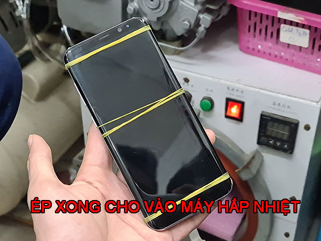 thay mặt kính, ép kính Galaxy S8 uy tín ở Hà Nội