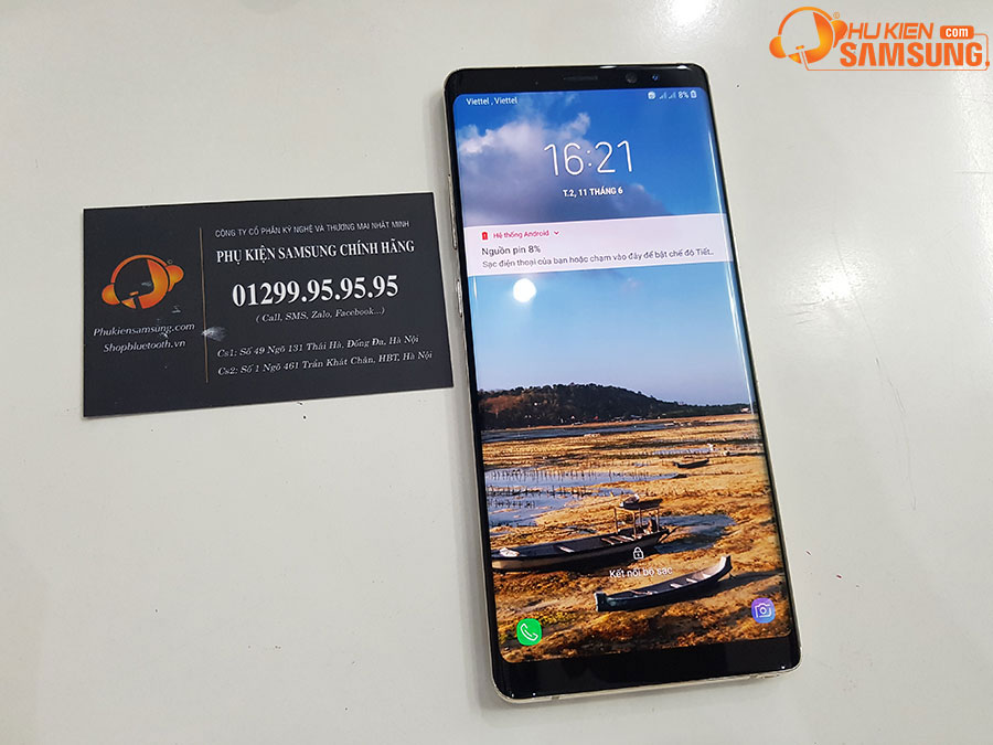 Ãp kÃ­nh Galaxy Note 9 chÃ­nh hÃ£ng