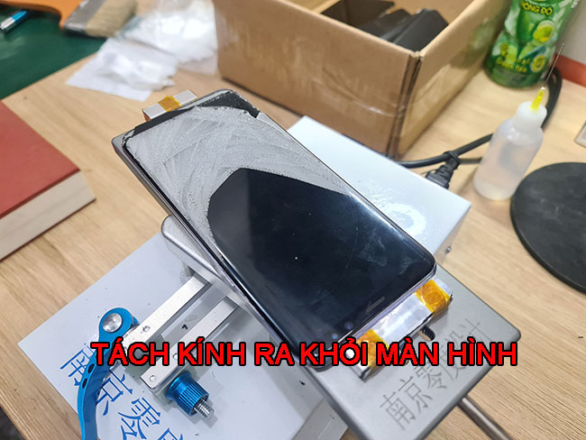 thay mặt kính, ép kính Galaxy S8 uy tín ở Hà Nội