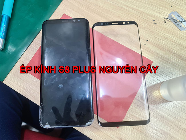 ép kính S8 Plus chính hãng giá bao nhiêu