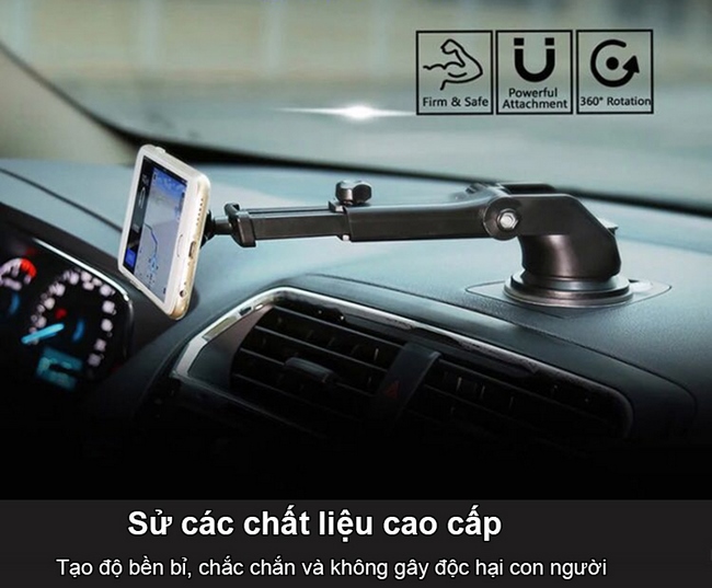 Giá đỡ điện thoại trên ô tô Baseus Mechanical Era Car Mount