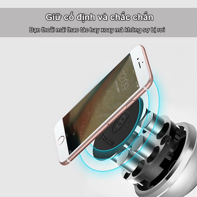 Giá đỡ điện thoại trên ô tô Baseus Mechanical Era