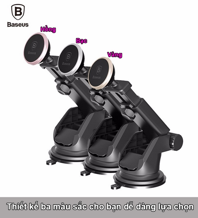 Giá đỡ điện thoại trên ô tô Baseus Mechanical Era Car Mount