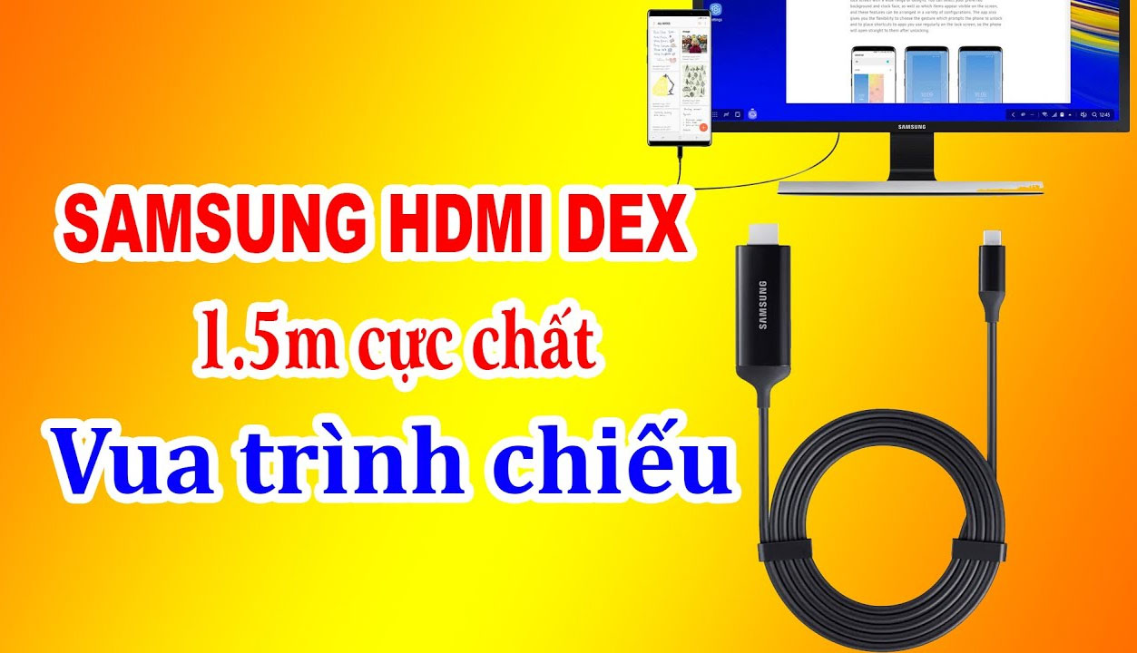 Cáp HDMI Dex chính hãng Samsung dài 1.5m