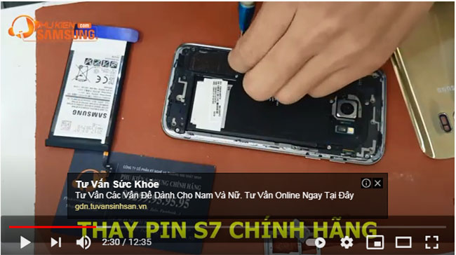 Pin Galaxy S7 Edge, S7Active, S7 chính hãng Samsung