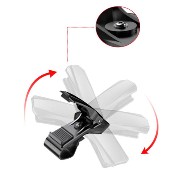 GIÁ giá đỡ kẹp điện thoại Baseus Mouth Bracket