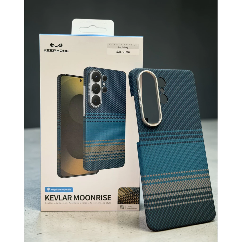 Ốp KEEPHONE Kevlar Moonrise hỗ trợ MagSafe N52