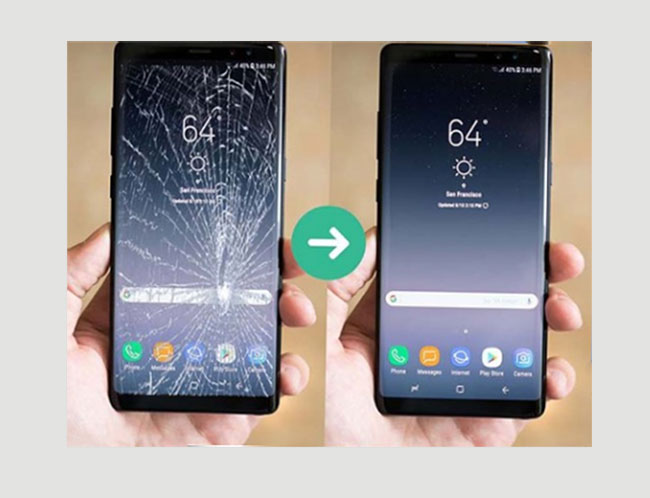 Ép kính Galaxy S8 Plus chính hãng tại Thái Hà