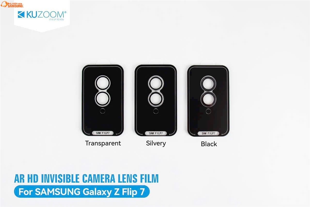 Kính cường lực bảo vệ camera Galaxy Flip 8 Kuzoom - ảnh 1