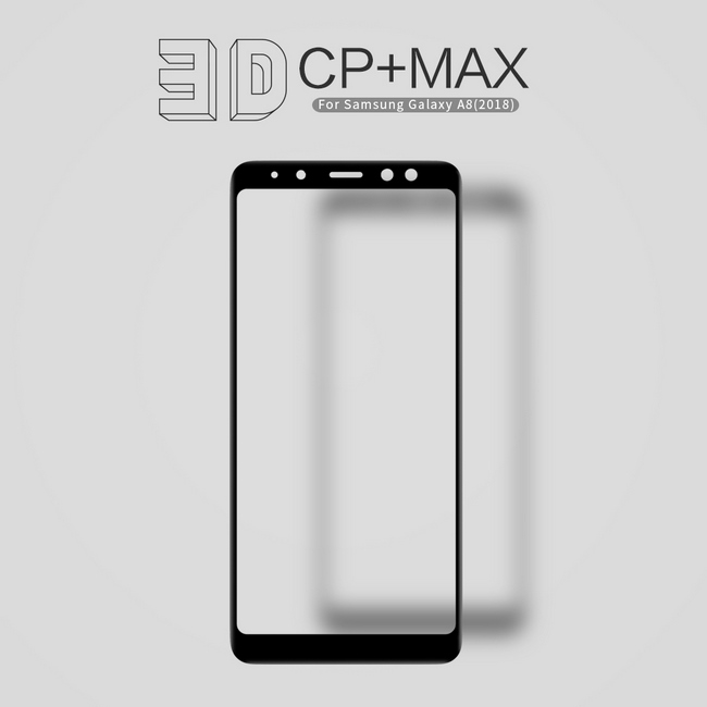 Kính cường lực màu Samsung A8 2018 hiệu Nillkin