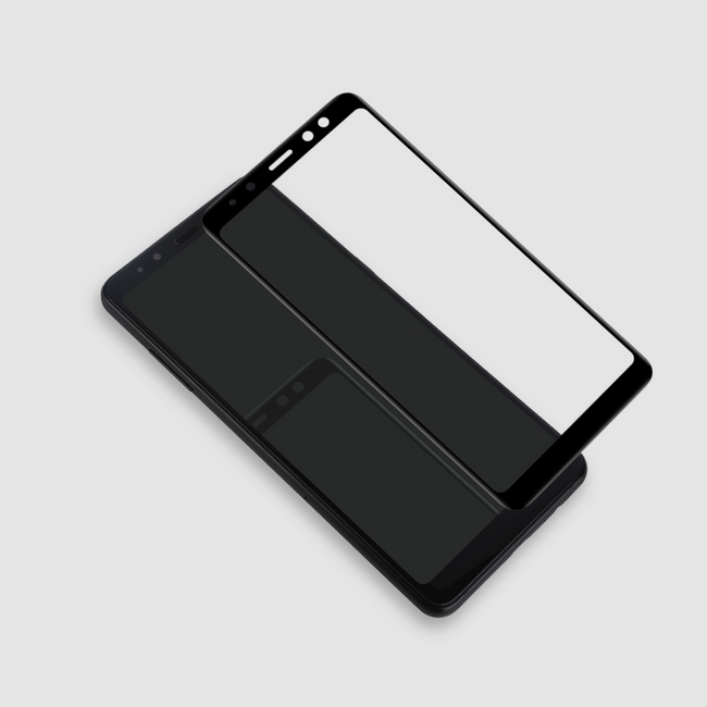 Kính cường lực màu Samsung A8 2018 hiệu Nillkin