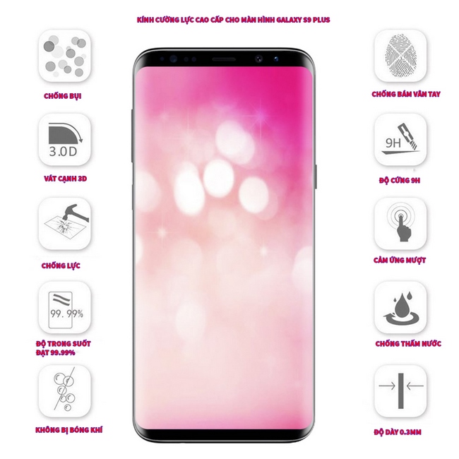  Kính cường lực KingKong S9 Plus