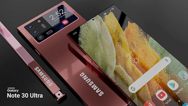Điện thoại Galaxy Note 30 Ultra hồi sinh?