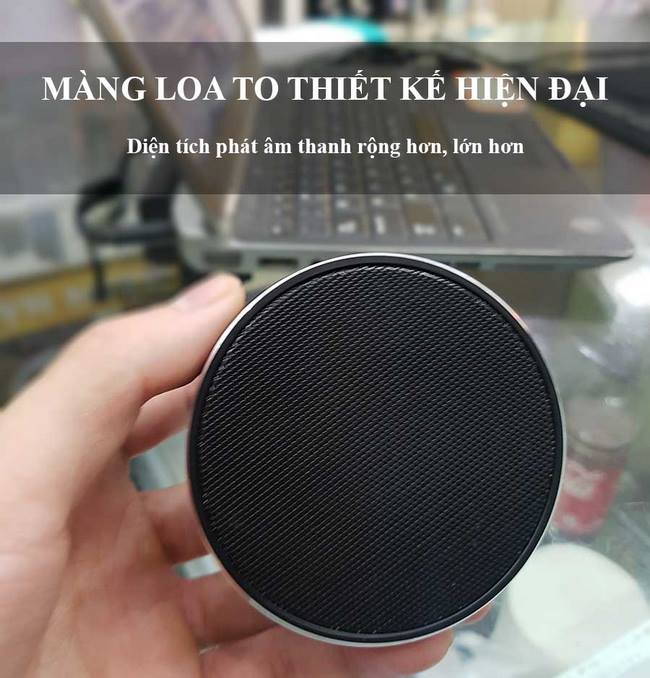màng loa qcy qq800 to cho độ phủ âm thanh rộng hơn