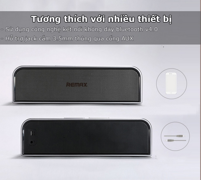 Loa bluetooth Remax M8 chính hãng