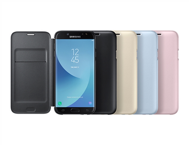Bao da Galaxy J7 Pro Wallet Cover chính hãng Samsung