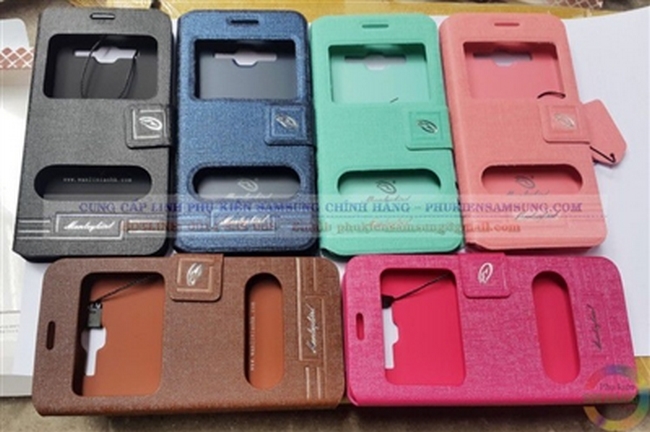 Bao da Galaxy Grand Prime G530 S view hiệu Manleybird Bao da Galaxy Grand Prime G530 S view hiệu Manleybird