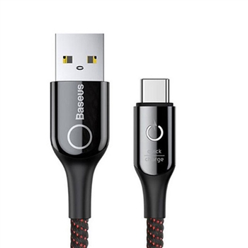 Cáp sạc tự ngắt Baseus Type C dây dù cho Android