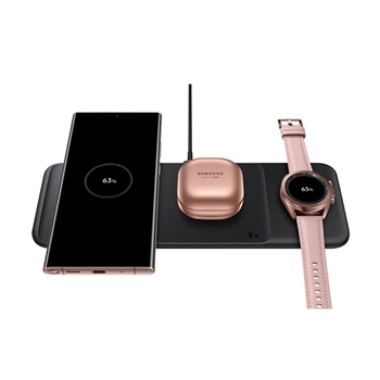 Đế sạc 3 không dây Samsung EP-P6300 cho S21 Ultra, S21 Plus, S21