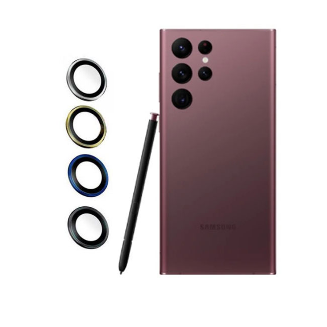 Kính bảo vệ camera S22 Ultra màu theo máy xịn xò
