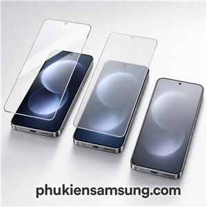 Kính cường lực Nano Galaxy S25, S25 Plus, S25 Ultra và S25 FE
