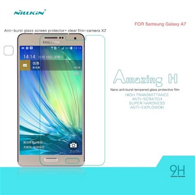 Kính cường lực Samsung Galaxy A7 Nillkin Amazing 9H