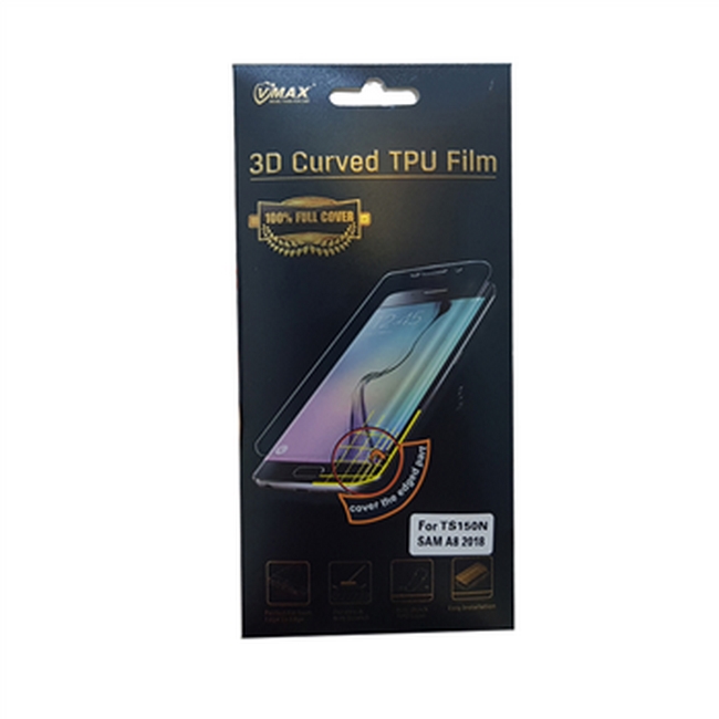 Miếng dán full màn hình Samsung A8 2018  hiệu Vmax