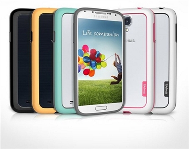 Ốp lưng Galaxy S4 Zenus Walnutt Bumper solid cao cấp