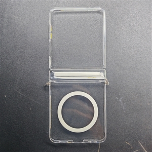 Ốp MagSafe Cho Galaxy Z Flip 7 Nhựa Cứng Trong Suốt – Bảo Vệ Bản Lề, Giữ Nguyên Vẻ Đẹp Nguyên Bản