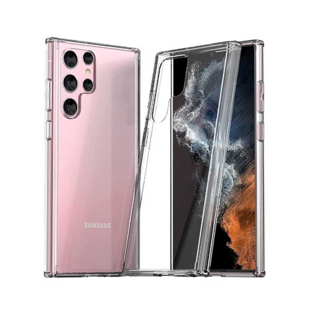 Ốp trong suốt S24 Ultra X Level lưng kính chống ố vàng tốt