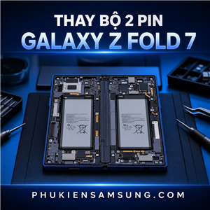 Thay bộ 2 pin Samsung Galaxy Z Fold 7