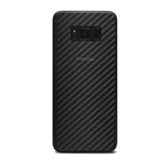 Miếng dán Galaxy S8 dạng vân cacbon