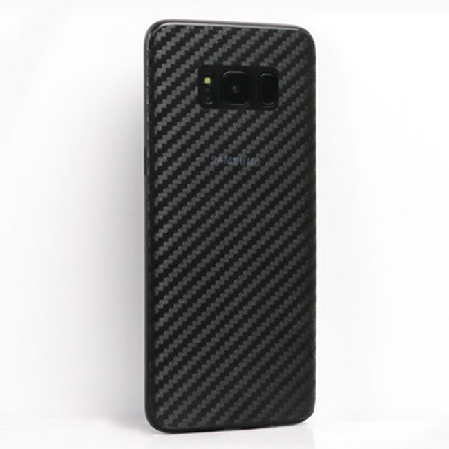 Miếng dán Galaxy S8 dạng vân cacbon