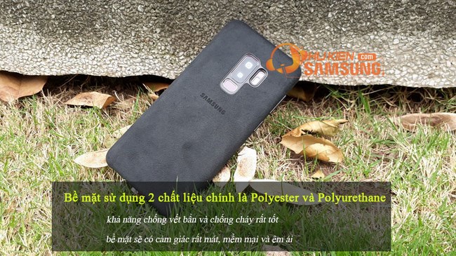 Ốp lưng Samsung S9 Plus Alcantara