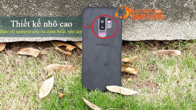 Ốp lưng Samsung S9 Plus Alcantara