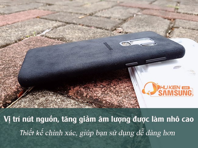 Ốp lưng Samsung S9 Plus Alcantara