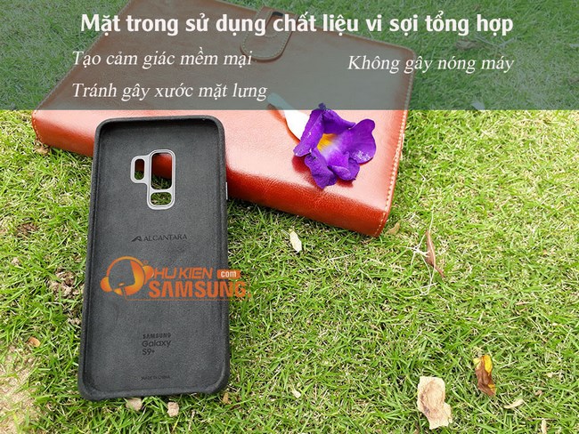 Ốp lưng Samsung S9 Plus Alcantara