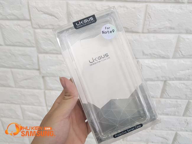 ốp lưng trong suốt cứng Note 9