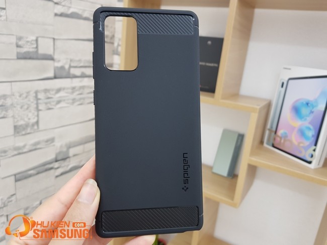 ốp lưng Galaxy Note 20 Spigen Rugged Armor 