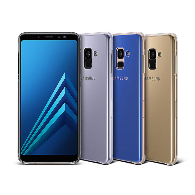 Ốp lưng Clear Cover Galaxy A8 Plus chính hãng