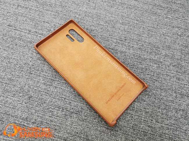 á»p lÆ°ng Leather cover Galaxy Note 10 Plus giÃ¡