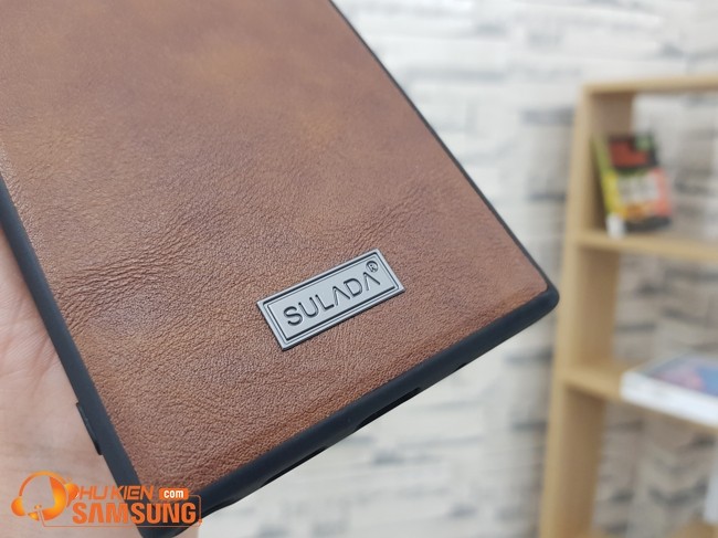 ốp lưng Samsung Note 10 Plus da chống vân Sulada đẹp ốp lưng Samsung Note 10 Plus da chống vân Sulada đẹp